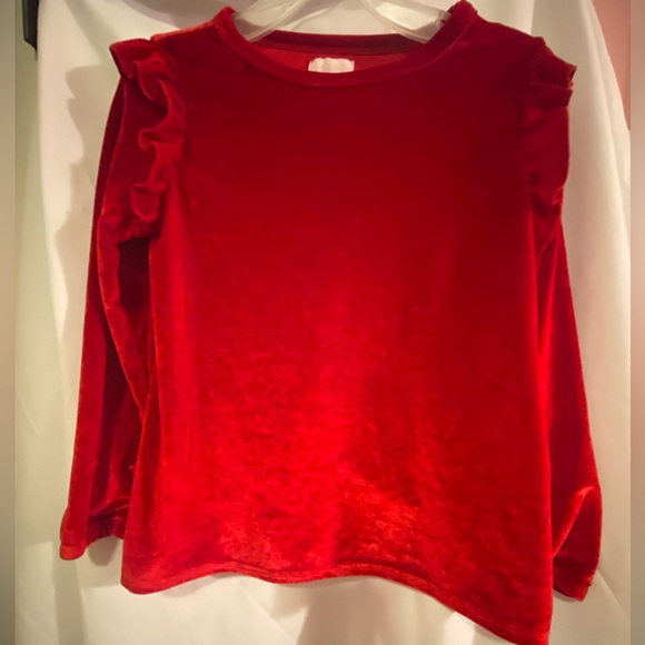 BCBGirls Red Velvet Holiday Tunic Size 4T - Picture 2 of 11
